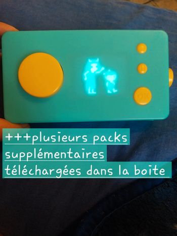 Ma fabrique à histoires lunii avec plusieurs packs