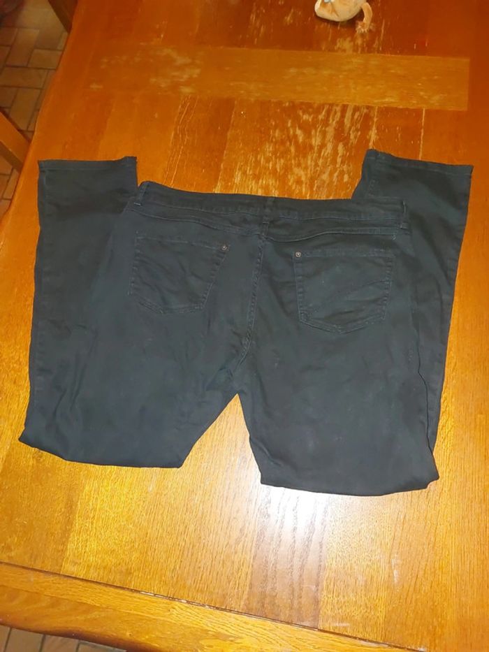 Jean droit noir - photo numéro 5