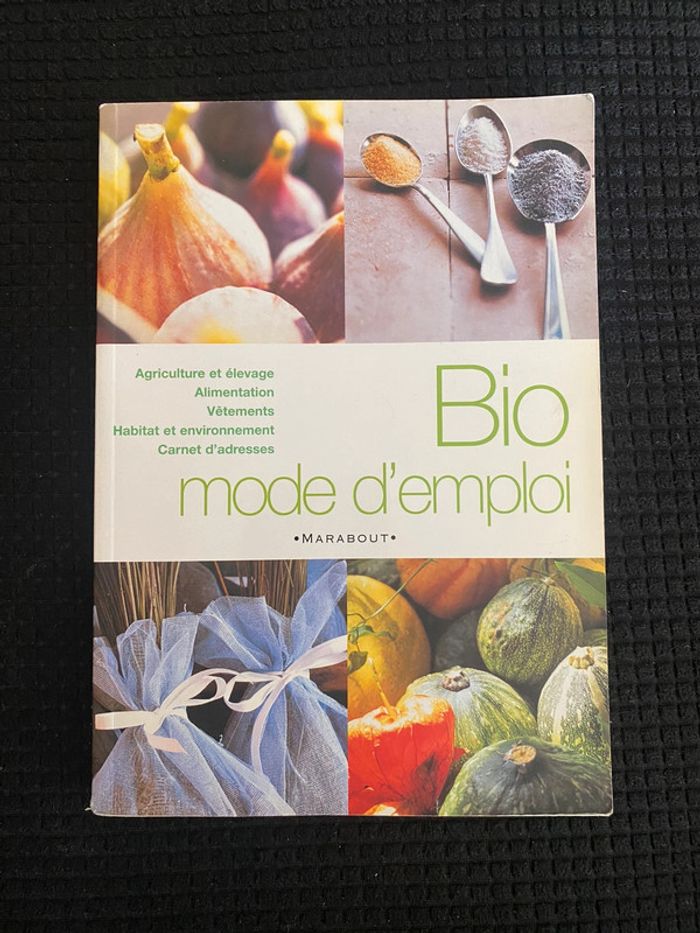 Livre bio mode d’emploi, marabout