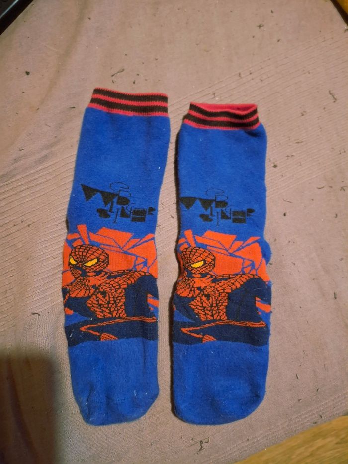 Chaussette spiderman