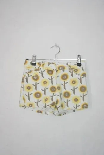 Short Okaidi imprimé tournesol 7 ans