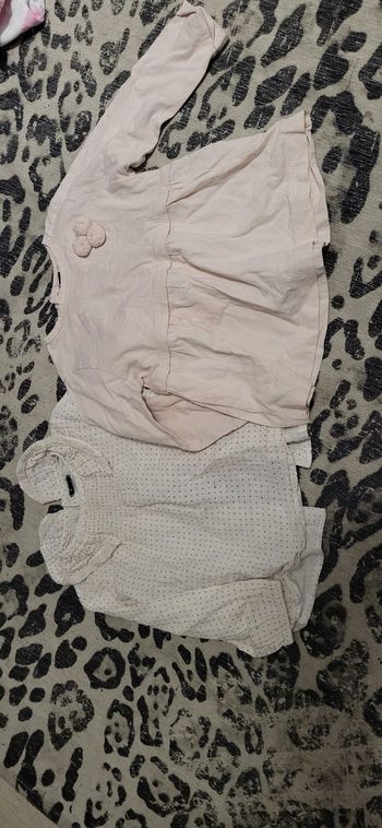 Lot chemise 18 m