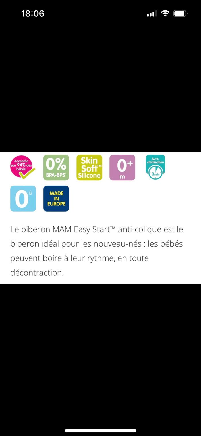 Biberon MAM - photo numéro 3