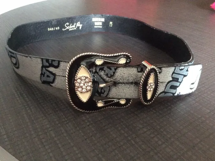 Ceinture croûte de cuir