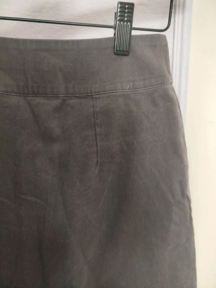 Jupe grise Camaïeu taille 36 - photo numéro 3