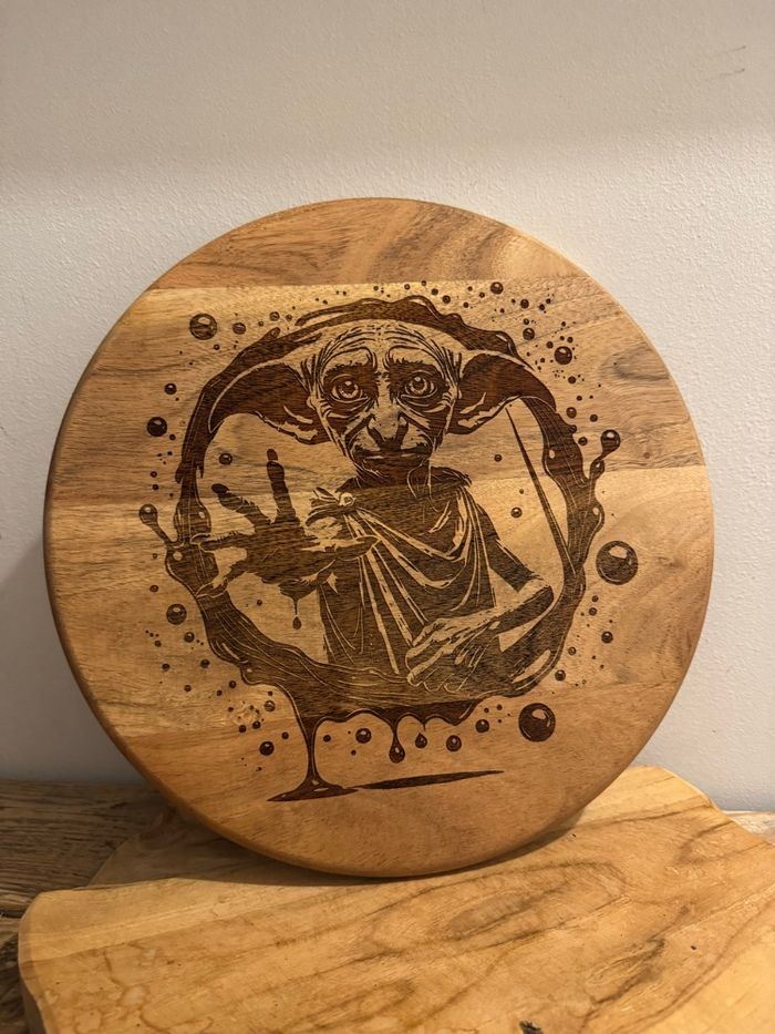 Plateau décoratif acacia sur pieds Dobby