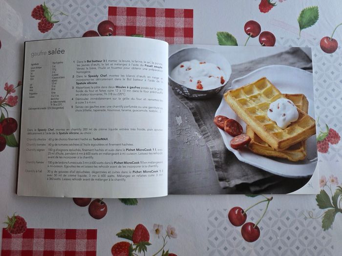 MOULE À GAUFRES TUPPERWARE EN SILICONE AVEC LE LIVRE 31 RECETTES - photo numéro 9