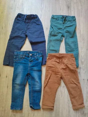 lot pantalons garçon 18 mois