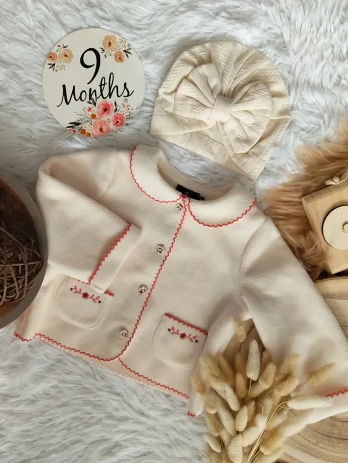 Ensemble complet 5 pièces sergent major fille 9 mois 🎀 - photo numéro 8