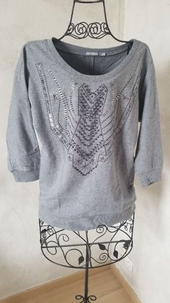 Sweat à motifs