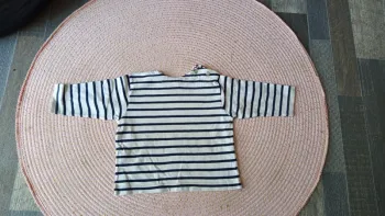 Sweat petit bateau mixte 2 ans