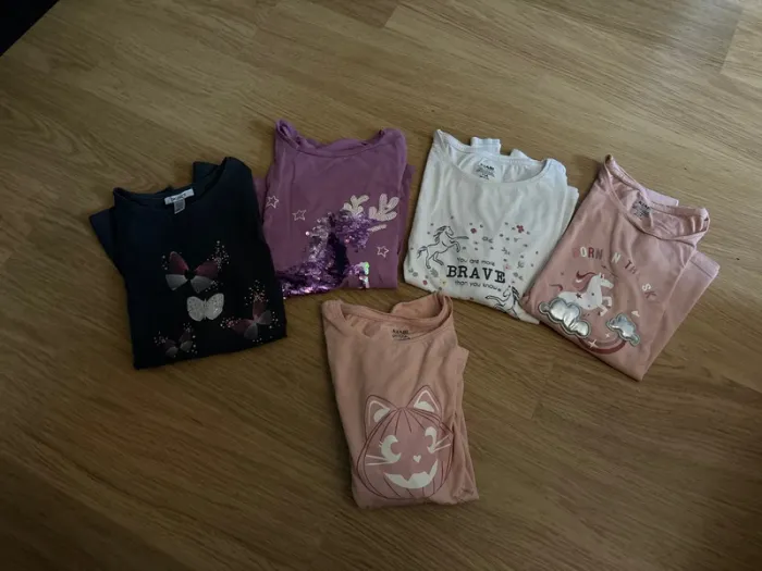 Lot tee-shirts manches longues