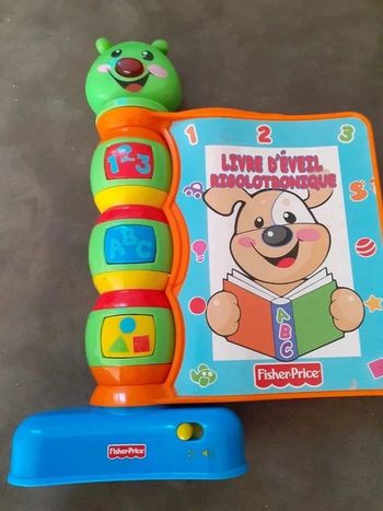 Livre comptine fisher price