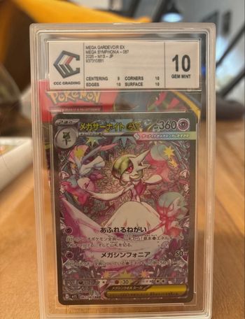 Mega Gardevoir Ex Mega symphonia carte Pokémon