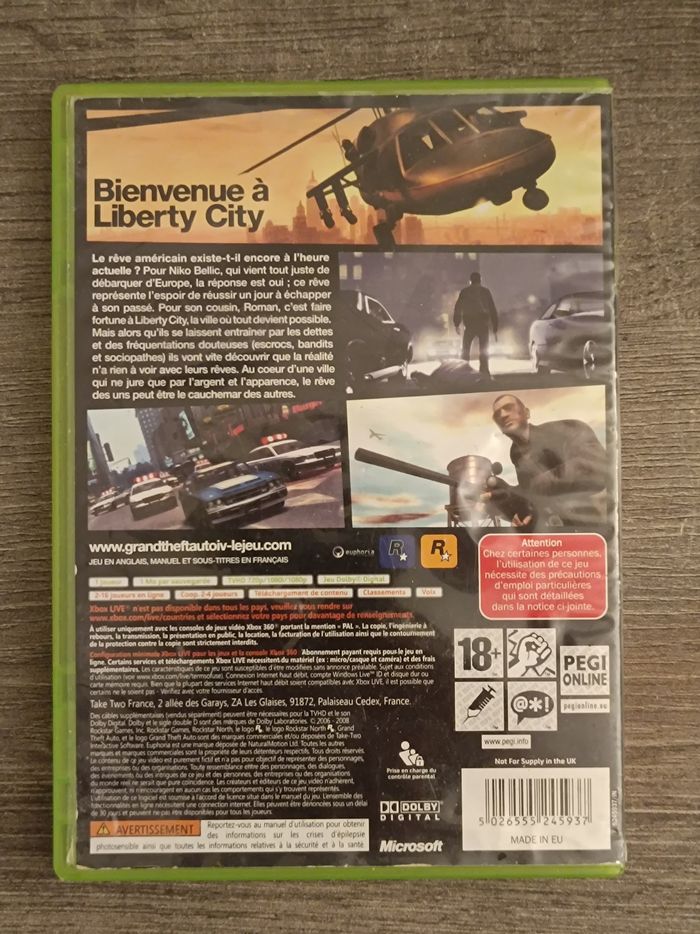 GTA IV (Xbox 360) - photo numéro 2