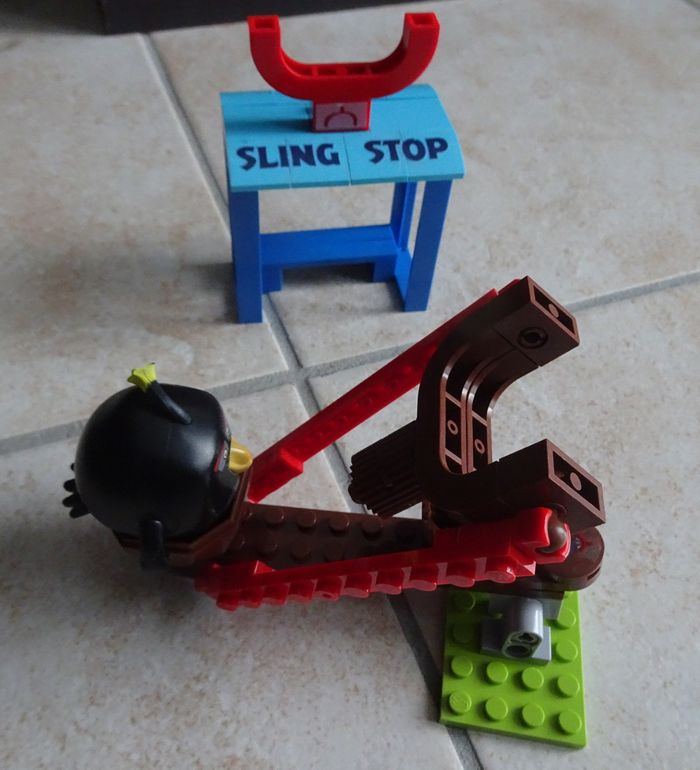 Briques de construction Andry Bird (style Lego) - catapulte - dès 5 ans - photo numéro 2