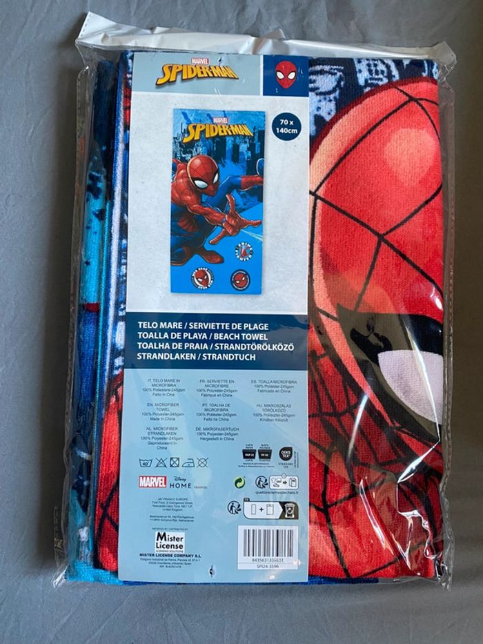 Serviette de plage Spiderman - photo numéro 3