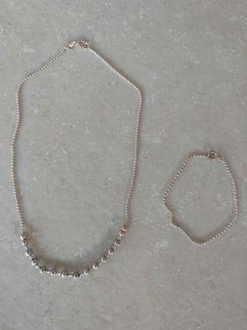 Bracelet et collier femme 