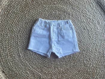 Short en jean blanc 3-4 ans Zara