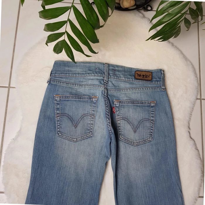 Jean Levi's Eve Square Cut Straight Leg W29 L32 Bleu - photo numéro 6