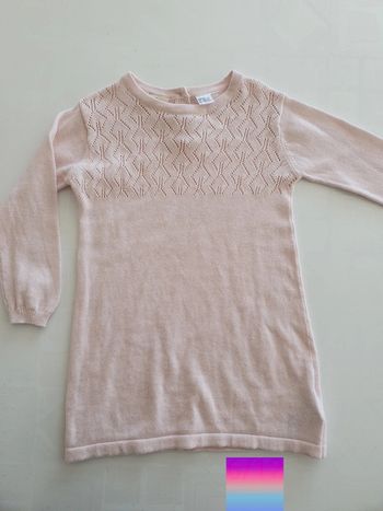 Robe manches longues 12 mois