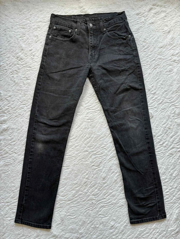 Jeans Levi’s homme 502 M/40 W30 L32 noir/anthracite slim taper, état impeccable - photo numéro 4