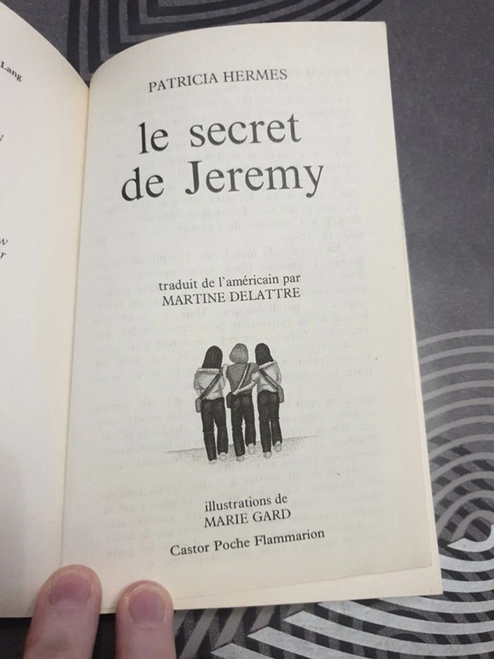 Le secret de Jérémy - photo numéro 2