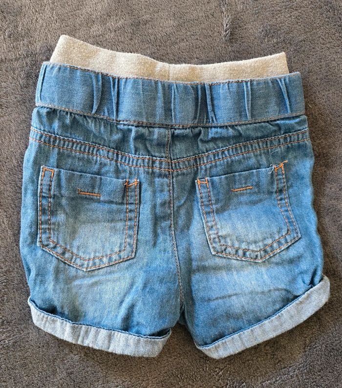 Short en jean bébé - photo numéro 3
