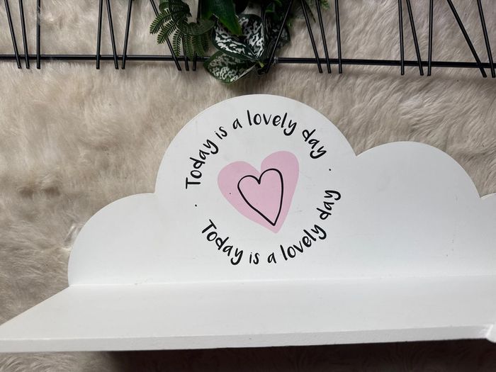 Étagère pour chambre enfant - Motif nuages - photo numéro 2