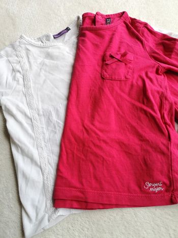 Lot 2 tee-shirt manches courtes 92cm