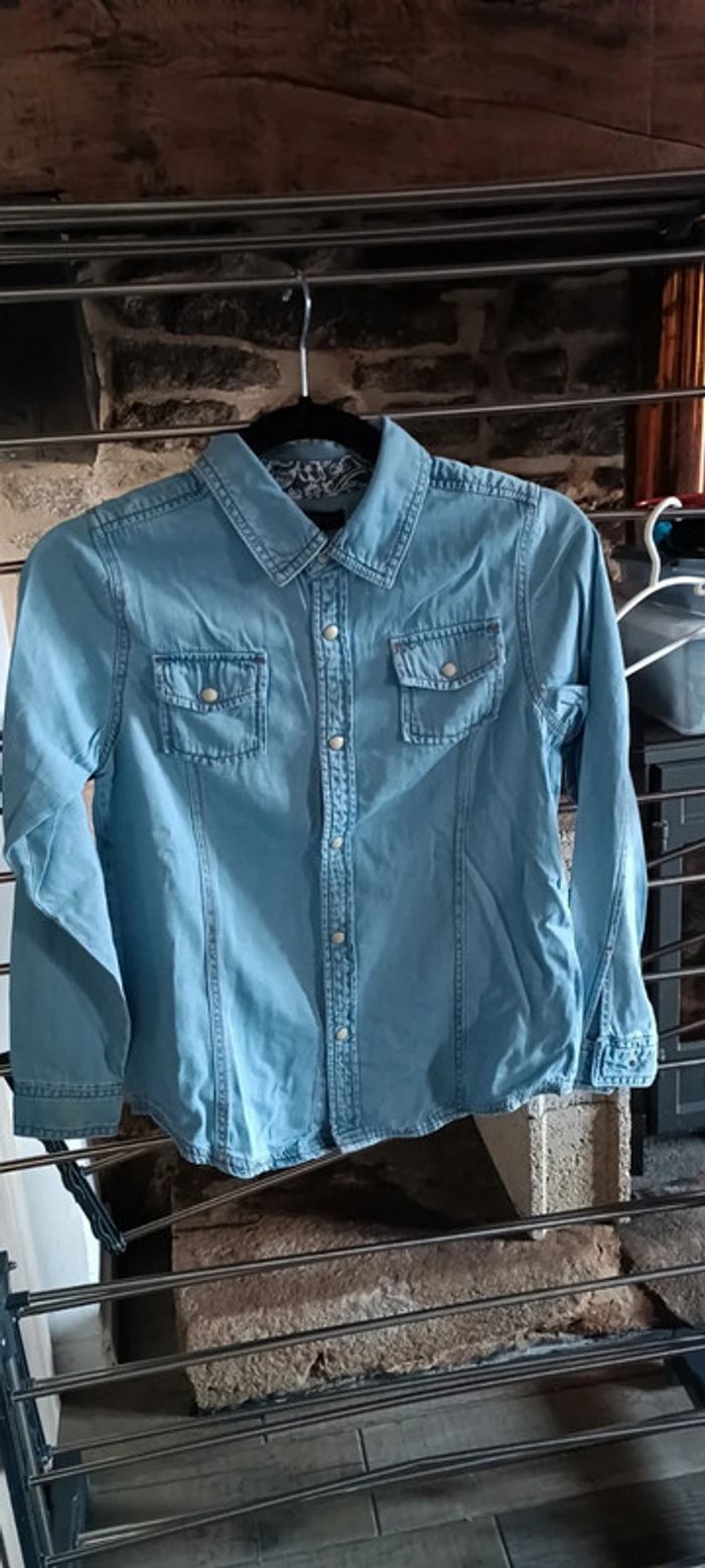 Chemise en jeans 11/13 ans