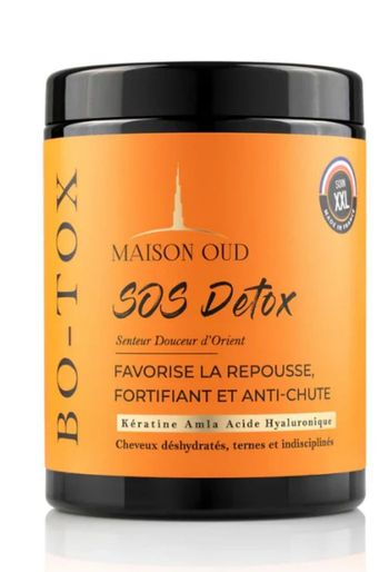 Masque Capillaire SOS Detox – Kératine & Amla