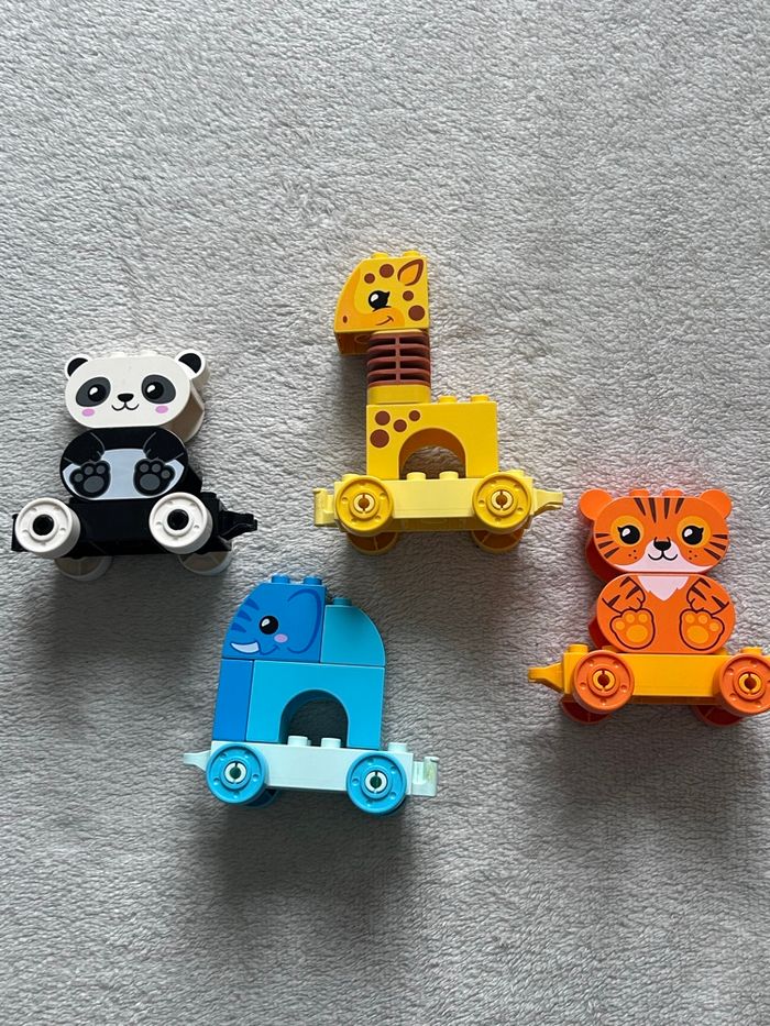 Lego Duplo train animaux - photo numéro 4