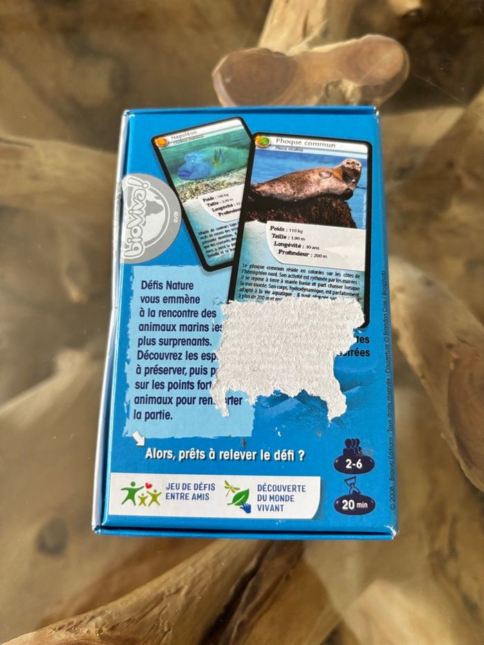 Jeu défis nature animaux marins - photo numéro 2