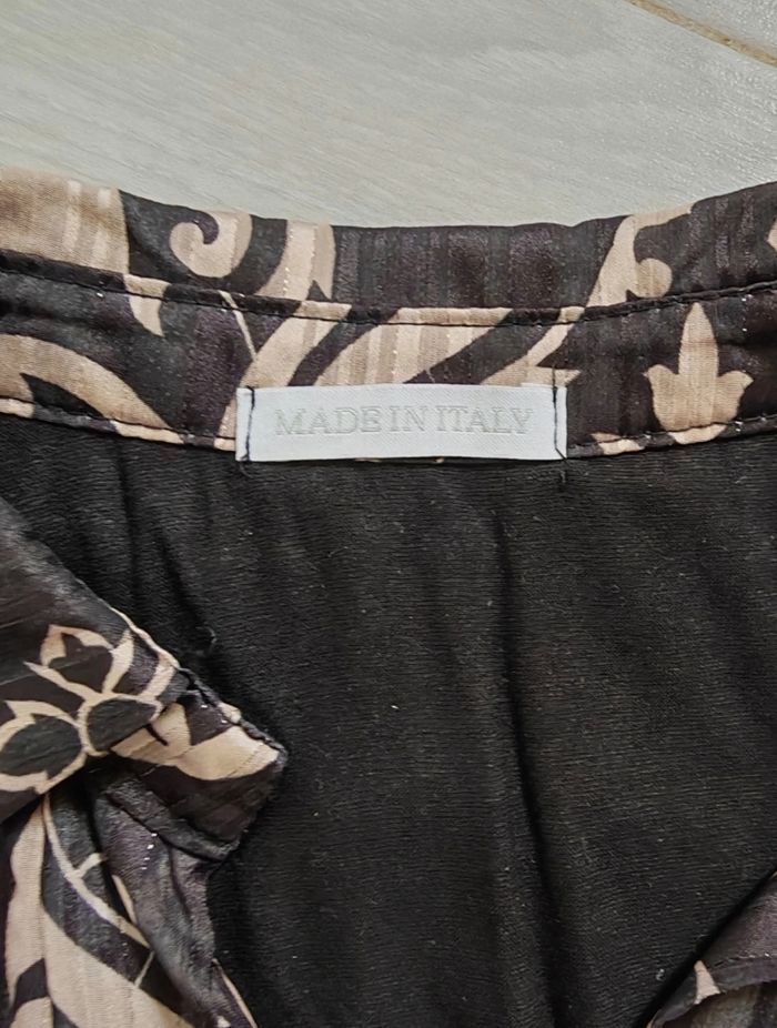 Robe midi imprimé baroque Made In Italy T.S/M - photo numéro 4