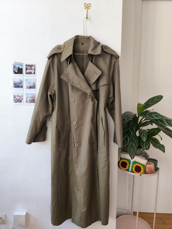 Trench oversize kaki - Vintage 