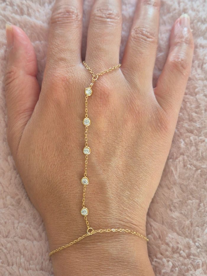 Bracelet de main magnifique en acier - photo numéro 2