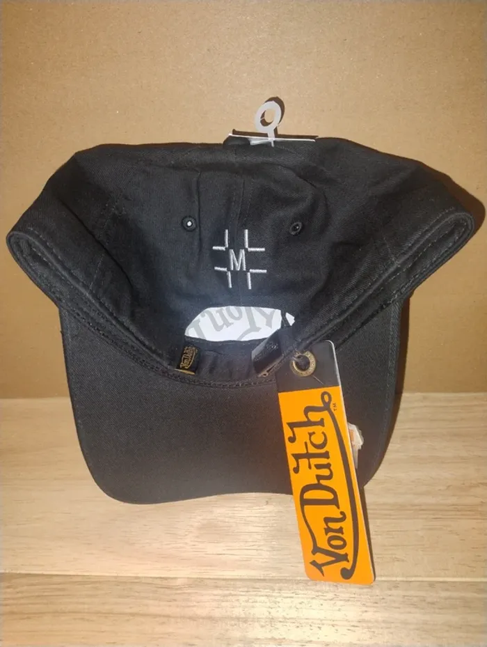 Von dutch casquette taille unique noire et rouge - photo numéro 5