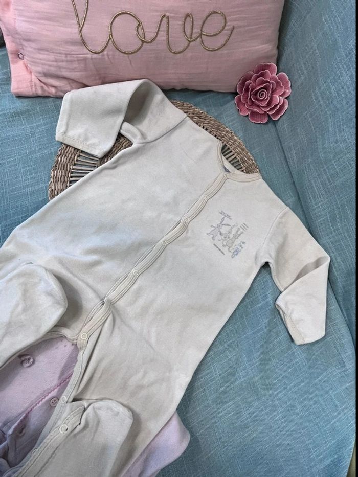 Lot 2 pyjamas 24 mois petit bateau - photo numéro 6