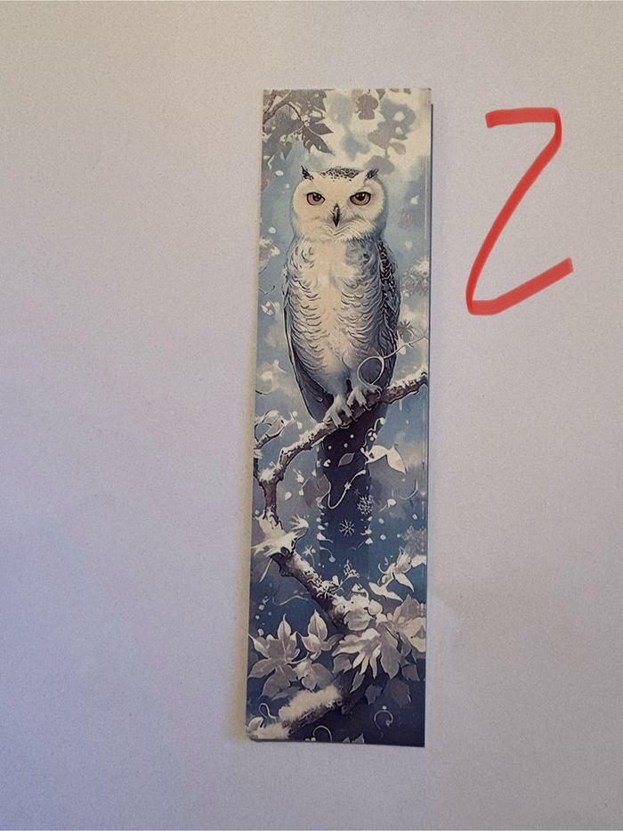 Magnifique marque-pages, hibou - photo numéro 2
