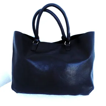 Sac style fourre-tou "cabas"_noir