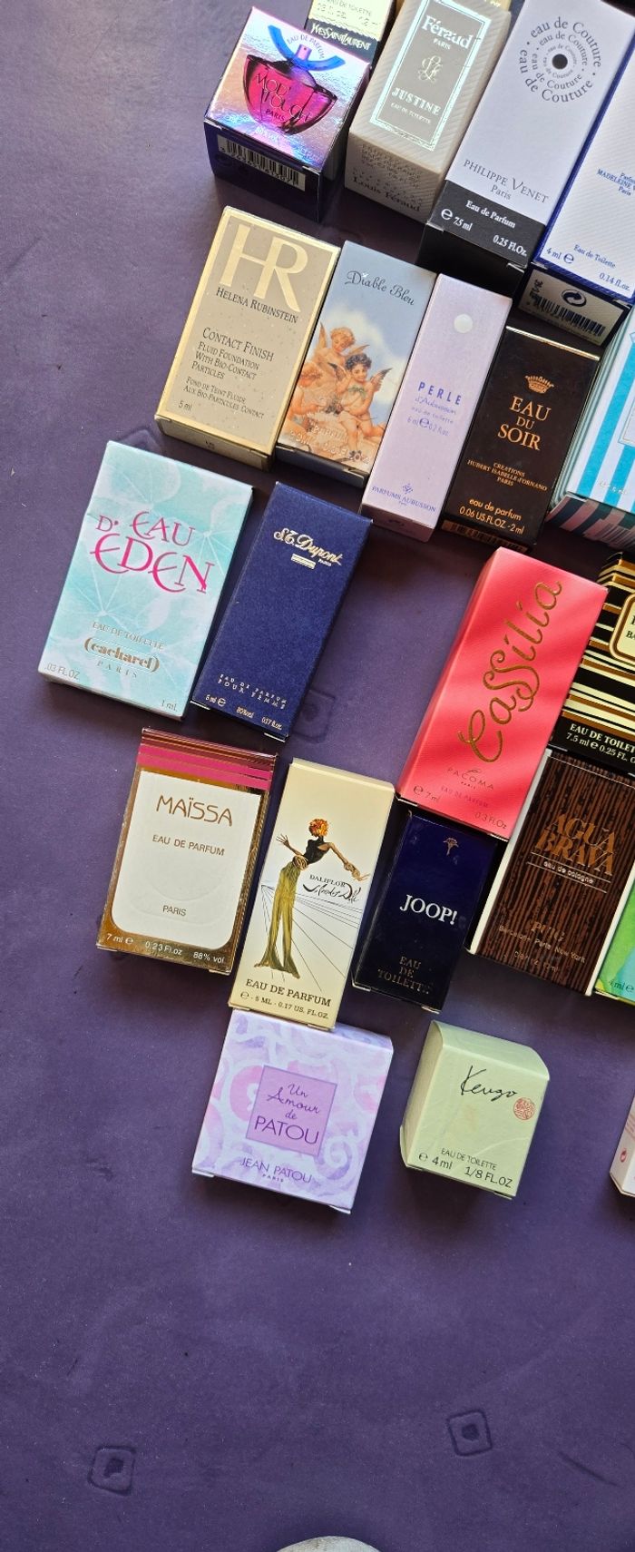 Boîtes vides miniatures de parfum 1e piece - photo numéro 2