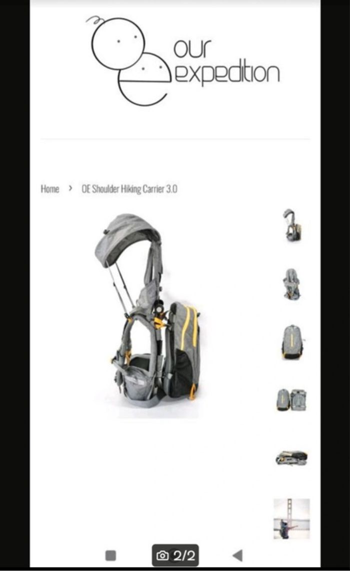 Porte bébé épaule OE