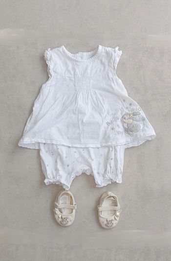 Ensemble été fille Pan-pan - 6/9 mois