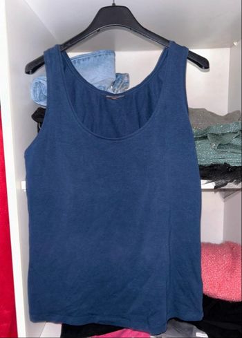 Débardeur long bleu marine JBC - Taille L - Très bon état