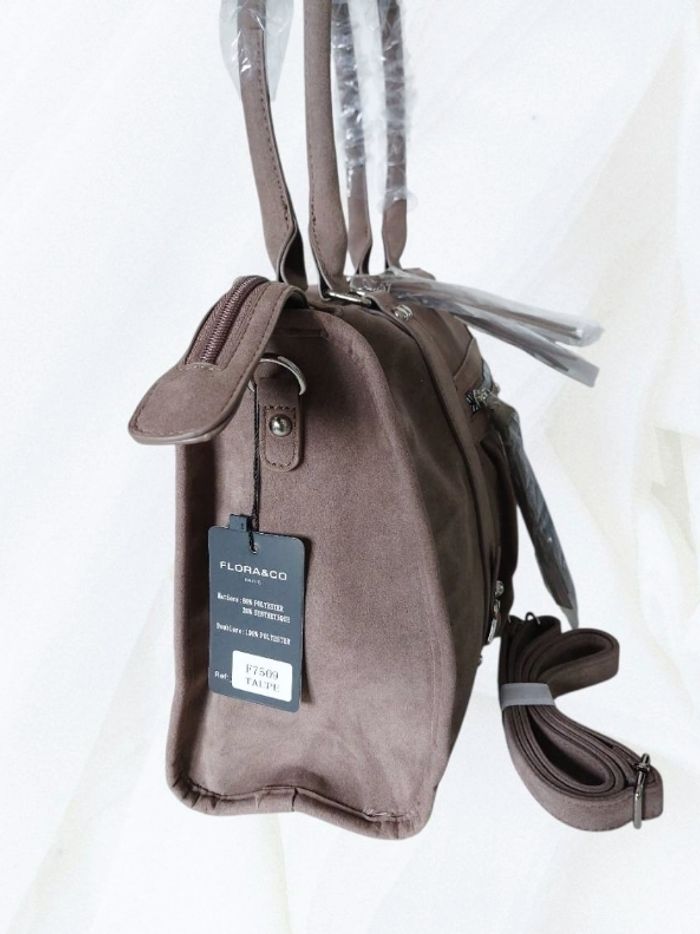 Sac bowling large taupe Flora Co - photo numéro 2