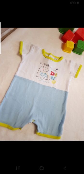 Combinaison d été bébé taille 3 mois