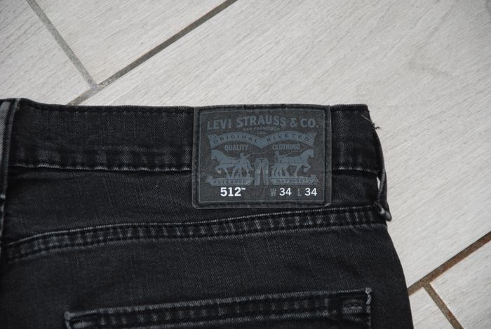 jeans homme Levi’s 512 taille 34-34 us 44-46 fr - photo numéro 3