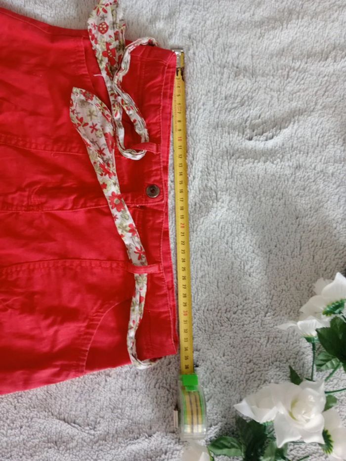 Jupe femme 34 rouge c85 - photo numéro 15
