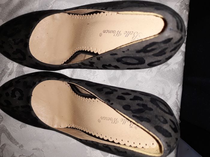 Faby27800 Chaussures escarpins "Belle Women"  Imprimé Animal Noir et gris Pointure 39 - photo numéro 9